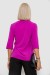 Блуза классическая с принтом, цвет фуксия, 230R191-1 Блуза классическая с принтом, цвет фуксия, 230R191-1