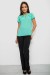 Блуза однотонная, цвет мятный, 230R112