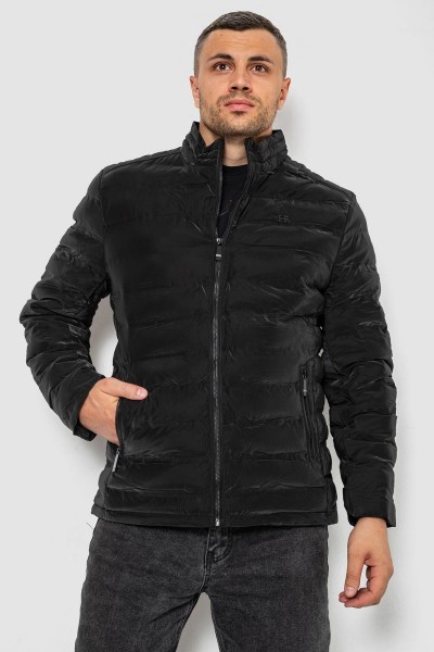 Куртка мужская демисезонная, цвет черный, 214R827К