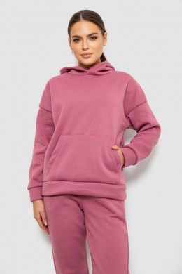 Спортивний костюм жіночий на флісі, колір пудровий, 257R85
