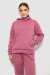 Спортивний костюм жіночий на флісі, колір пудровий, 257R85 Спортивний костюм жіночий на флісі, колір пудровий, 257R85