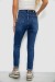 Джинсы женские однотонные Skinny, цвет синий, 244R6672