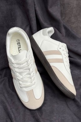 Кросівки чоловічі демісезонні, колір біло-сірий, 248RHB590