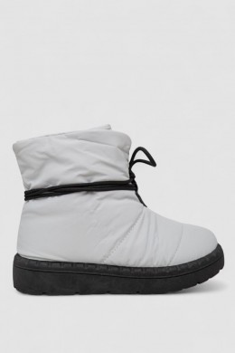 Дутики женские зимние на меху, цвет серый, 248RFM600