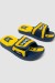 Шльопанці гумові для хлопчиків, колір ультрамарин-жовтий, 243R9001C-16 Шльопанці гумові для хлопчиків, колір ультрамарин-жовтий, 243R9001C-16