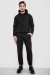 Спортивные штаны мужские двухнитка, цвет черный, 241R8003