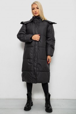 Куртка жіноча зимова, колір чорний, 244R667