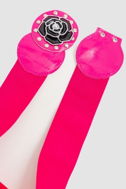 Ремінь жіночий широкий, колір рожевий, 196R80TOW1