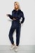Спортивный костюм женский велюровый, цвет синий, 241R1530-5 Спортивный костюм женский велюровый, цвет синий, 241R1530-5