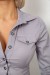 Сорочка жіноча однотонна, колір сірий, 230R068 Сорочка жіноча однотонна, колір сірий, 230R068