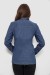 Сорочка жіноча однотонна, колір синій, 230R069 Сорочка жіноча однотонна, колір синій, 230R069
