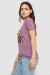 Футболка женская с принтом, цвет сливовый, 244R509