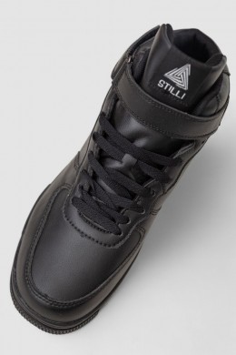 Кроссовки мужские зимние на меху, цвет черный, 248RCX620