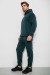 Спортивний костюм чоловічий на флісі, колір зелений, 238R029