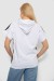 Футболка женская с принтом, цвет белый, 244R2311-5