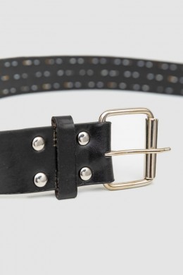 Ремень женский двухцветный, цвет черно-белый, 196R3511W2