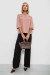 Блуза однотонная, цвет пудровый, 230R97-2 Блуза однотонная, цвет пудровый, 230R97-2