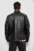 Куртка мужская однотонная экокожа, цвет черный, 214R502 Куртка мужская однотонная экокожа, цвет черный, 214R502