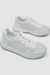 Кроссовки женские, цвет бело-серый, 248RG02