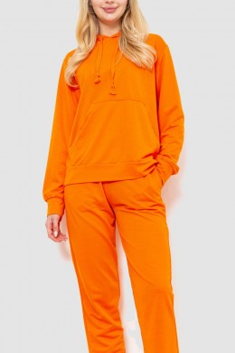 Спорт костюм женский двухнитка, цвет оранжевый, 244R009