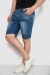 Джинсовые шорты мужские, цвет синий, 244R5A-049 Джинсовые шорты мужские, цвет синий, 244R5A-049