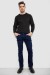 Джинсы мужские однотонные Straight, цвет синий, 244R1050-1 Джинсы мужские однотонные Straight, цвет синий, 244R1050-1