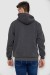 Кофта мужская на флисе с капюшоном 244R2563, цвет Темно-серый