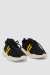 Кросівки жіночі текстильні, колір чорно-жовтий, 244R251K