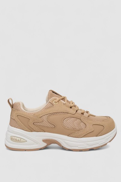 Кроссовки женские, цвет бежевый, 248RN40-20