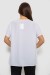 Блуза однотонная, цвет белый, 230R112-15 Блуза однотонная, цвет белый, 230R112-15