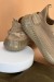 Кроссовки женские текстиль 243R779, цвет Коричневый