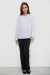 Блуза однотонная, цвет белый, 230R1122-6 Блуза однотонная, цвет белый, 230R1122-6
