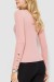 Кофта женская трикотажная однотонная, цвет светло-розовый, 204R017