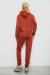 Спортивный костюм женский двухнитка, цвет терракотовый, 214R1419-004
