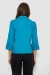 Рубашка женская однотонная, цвет бирюзовый, 230R068-7