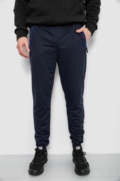 Спортивні штани чоловічі, колір синій, 244R429