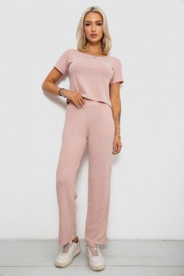 Костюм женский домашний, цвет розовый, 257R60