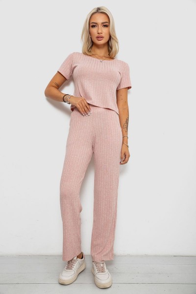 Костюм женский домашний, цвет розовый, 257R60