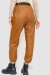 Штаны женские из экокожи, цвет коричневый, 186R5205