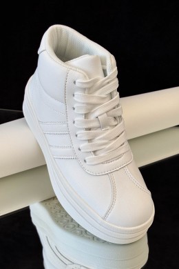 Кроссовки женские демисезонные, цвет белый, 248RWA160