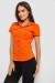 Рубашка женская однотонная, цвет оранжевый, 230R068-1