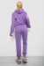 Спортивный костюм женский двухнитка, цвет сиреневый, 214R1419-006