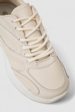 Кроссовки женские, цвет бежевый, 248RN10