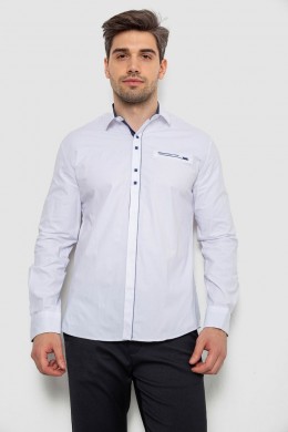 Рубашка мужская, цвет белый, 214R7078