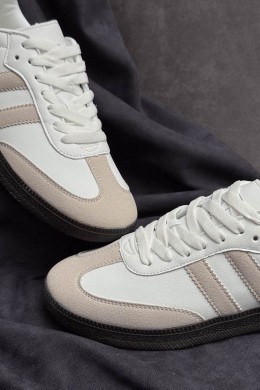 Кросівки чоловічі демісезонні, колір біло-сірий, 248RHB590