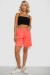 Шорти жіночі однотонні, колір кораловий, 238R57820 Шорти жіночі однотонні, колір кораловий, 238R57820