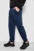 Спортивные штаны мужские двухнитка, цвет темно-синий, 241R8003