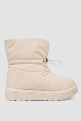 Дутики жіночі зимові на хутрі, колір бежевий, 248RFM300