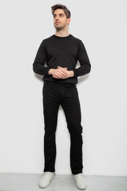 Джинсы мужские, цвет черный, 244RW21