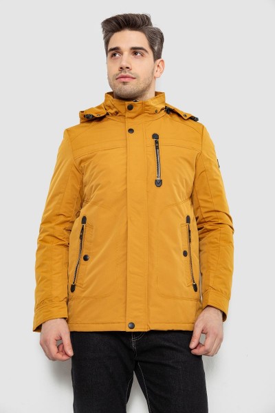 Куртка мужская демисезонная, цвет желтый, 244RL0216